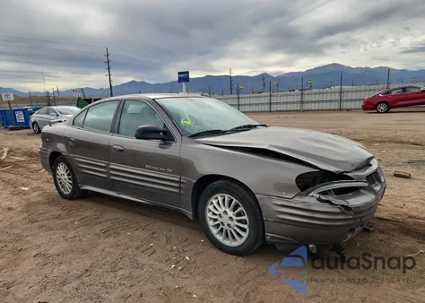 2001 Pontiac Grand Am Se1 from USA, damaged, VIN 1G2NF52E11M557685